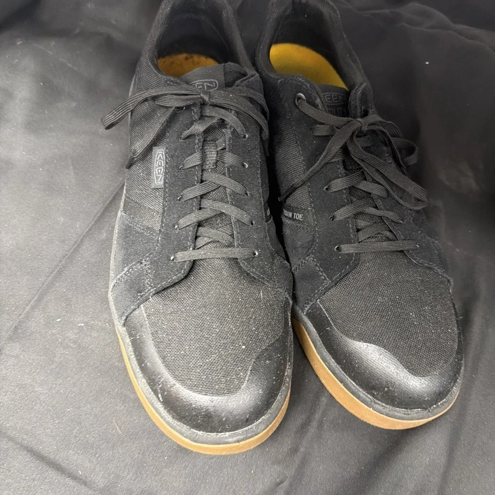 Size 13EE - KEEN Men's Utility Composite Toe Work Shoes Black Kenton Series